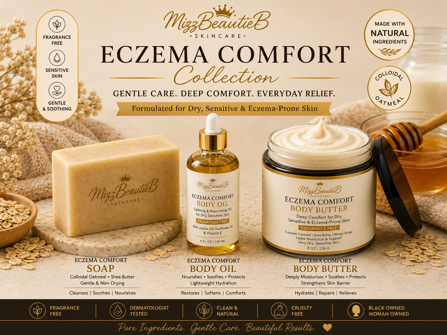 Eczema Healing Body Oil