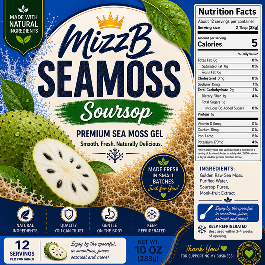 SOURSOP SEA MOSS GEL