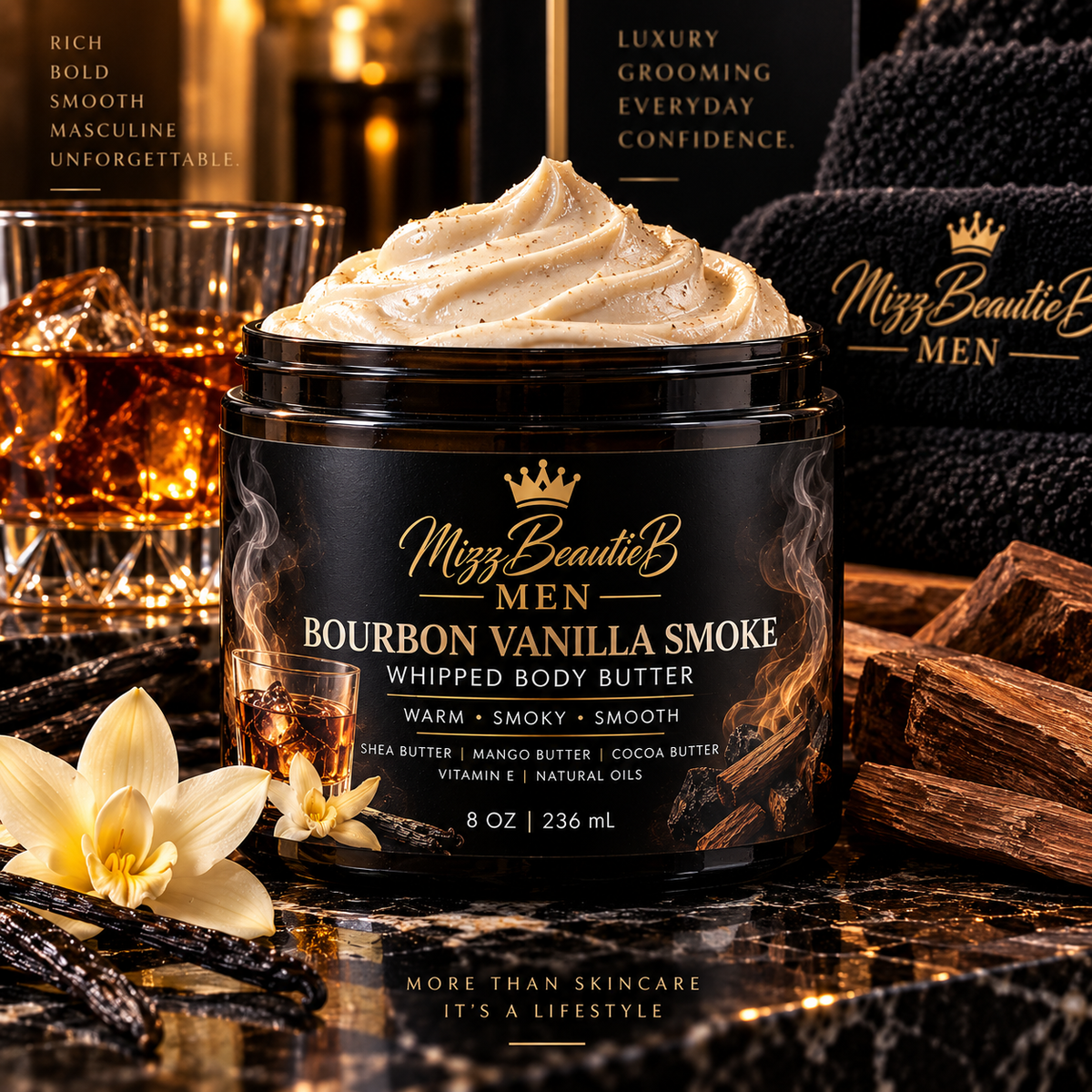 BOURBON VANILLA SMOKE BODY BUTTER