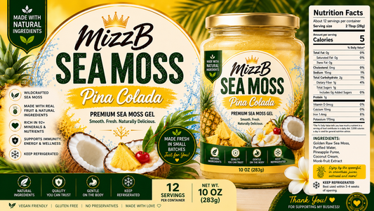 PINA COLADA SEA MOSS GEL