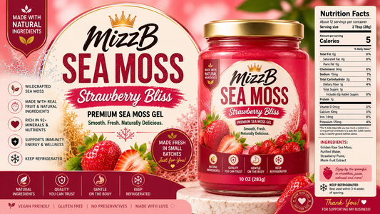 STRAWBERRY SEA MOSS GEL
