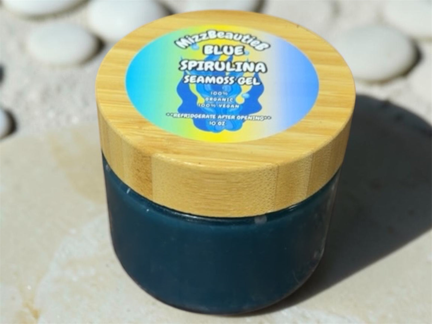 BLUE SPIRULINA SEA MOSS GEL